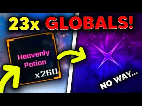 I Used 260 HEAVENLIES & Rolled 23 GLOBALS! | Sol's RNG