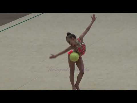 Stiliana NIKOLOVA (BUL) ball - 2020 Corbeil junior EF