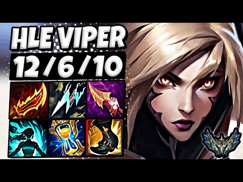 Kaisa vs Aphelios ADC [ HLE Viper ] Rank #10 Korea Challenger 25.11