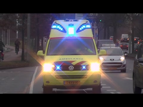A1, Silverline Ambulance 02-125 Drachten naar het Medisch Centrum Leeuwarden