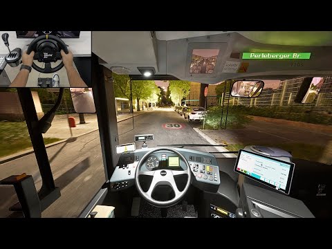 The Bus - MAN Lion's City Double Decker | Thrustmaster TX Steering Wheel & Gear Shifter Gameplay