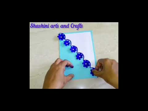 sister's day greeting card / shashini art's and crafts