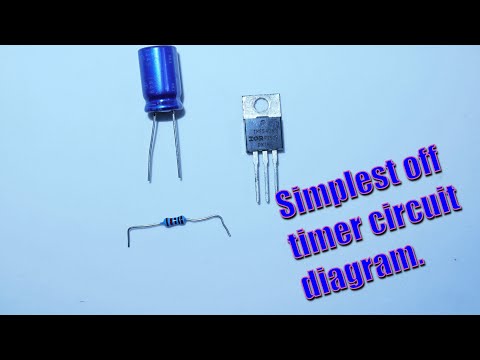 simplest off delay timer