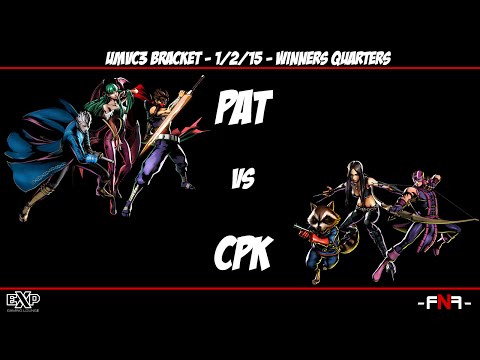 FNF 1-2-15 - UMVC3 - Pat vs. CPK - Winners Quarters