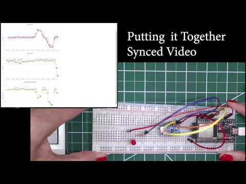 Live Streaming Accelerometer Data Using an ESP32