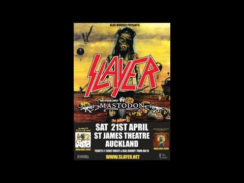 Slayer [2007.04.21] Post Mortem (Incomplete) ('St. James Theatre') (Auckland) (New Zealand).