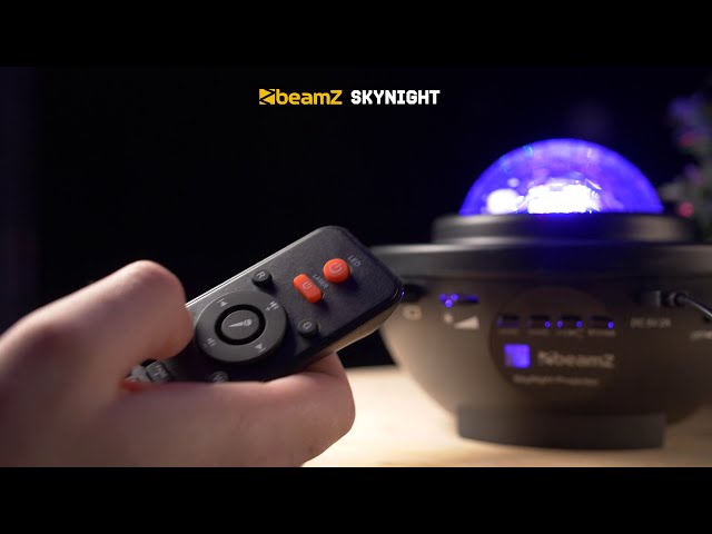 Video teaser per BeamZ SkyNight Sterren Projector met Bluetooth speaker