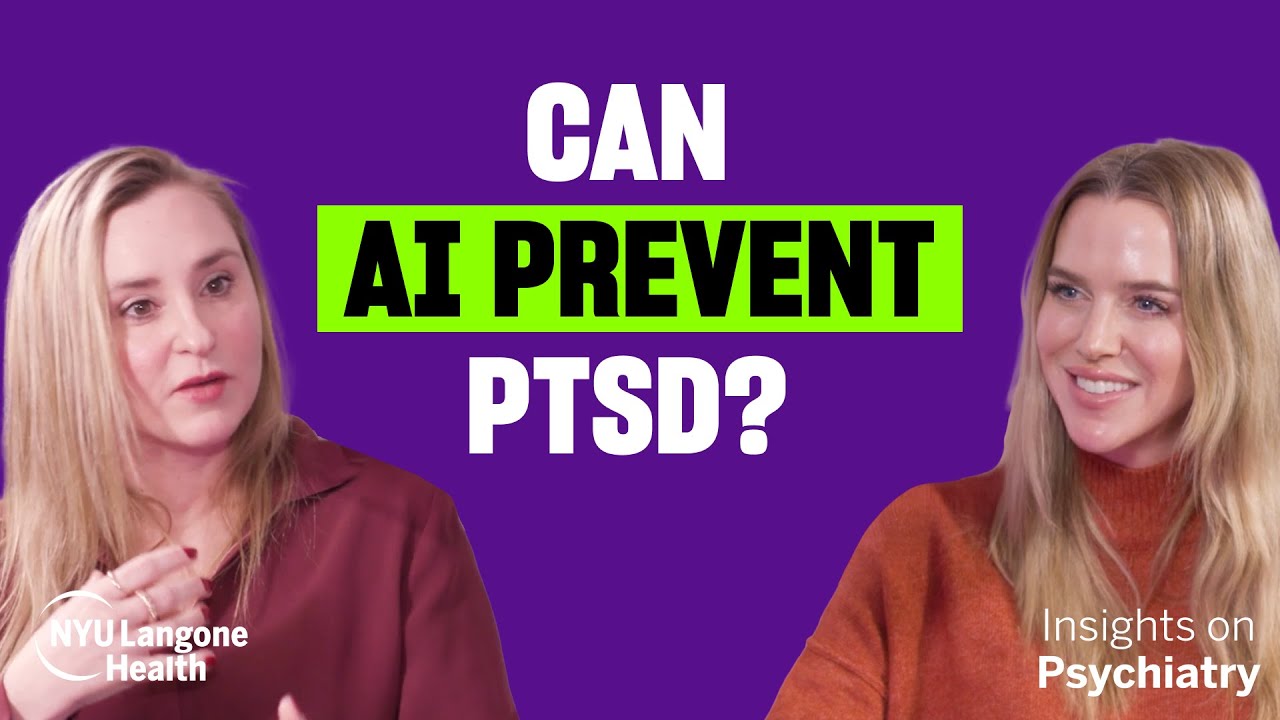 Can AI Help Prevent PTSD? | Katharina Schultebraucks, PhD