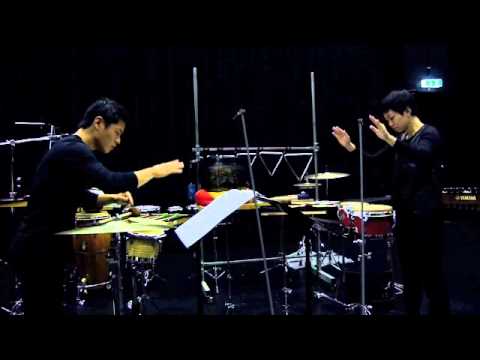 Nicolaus A.Huber / Fingercapriccio für zwei Schlagzeuger (2008)