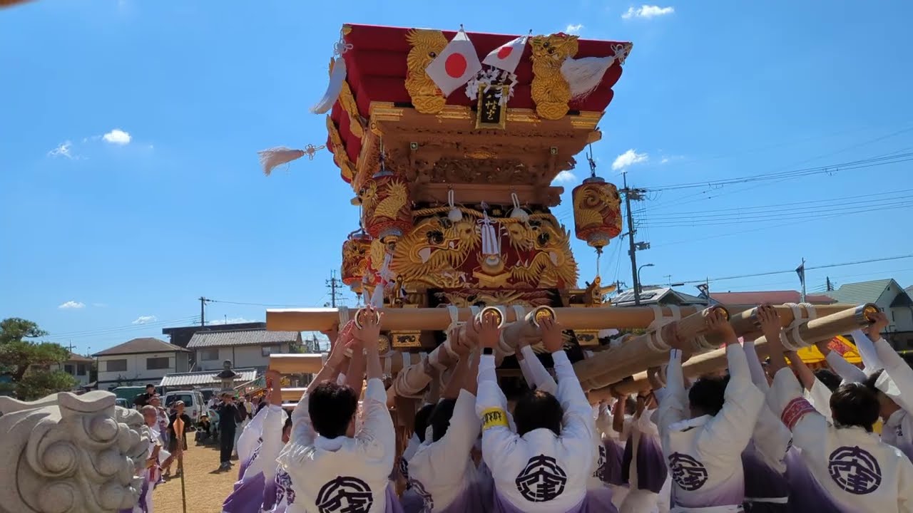 大窪八幡宮 秋祭りYoutube動画