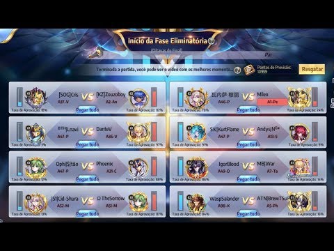 🔴 OITAVAS DE FINAIS CAMPEONATO JAMIEL -   Saint Seiya : Awakening