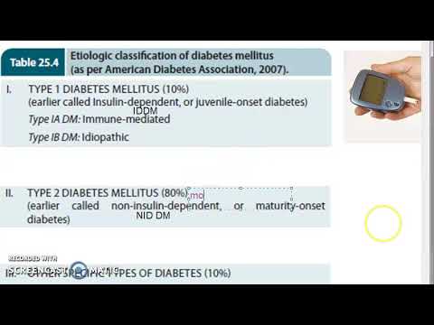 Pathology 830 b Diabetes Mellitus Type 1 Classification