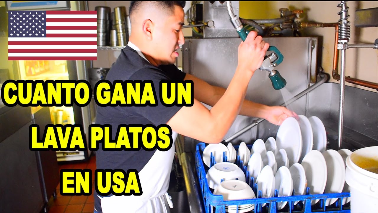 Watch video CUANTO GANA UN LAVA PLATOS EN (USA)🇺🇸 Now CUANTO GANA UN LAVA PLATOS EN (USA)🇺🇸