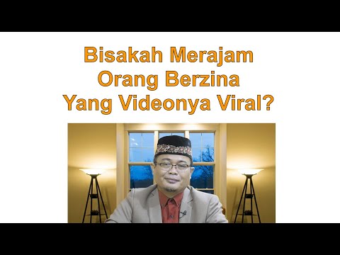 Bisakah Merajam Orang Berzina Yang Videonya Viral?