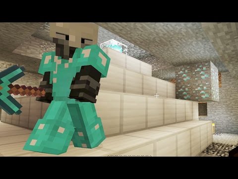 UNDERGROUND BEACON - Let's Play Minecraft Episode 109 - Found Diamonds