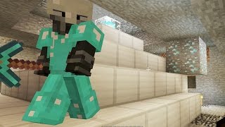 UNDERGROUND BEACON - Let's Play Minecraft Episode 109 - Found Diamonds