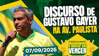 GUSTAVO GAYER NA AV. PAULISTA I 07/09/2026