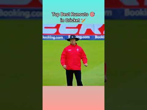 Top Best Runouts 🎯 in Cricket 🏏 #Top #Best #Runout #cricket #cricketlover #cricketvideos #shahiedits