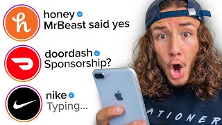 I Asked 100 Companies For A Sponsorship