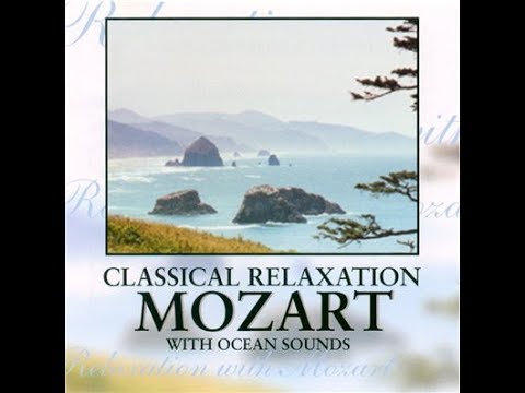 Classical Relaxation with Ocean Sounds - Mozart - Piano Concerto No.21, 2nd Movment in C Major