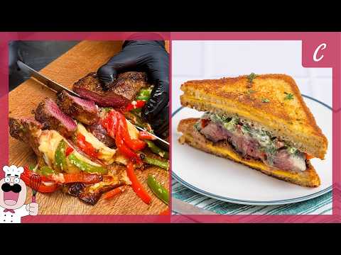 How to Make a Perfect Philly Cheesesteak Melt at Home!