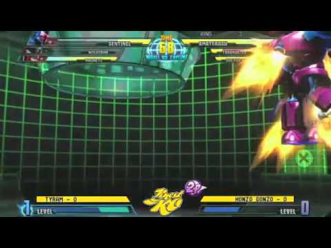 RAMnation MvC3 042211 - Loser's Finals - Tyram vs Honzo Gonzo