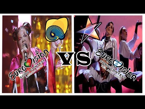 Eurovision BATTLE | 2018 VS 2019
