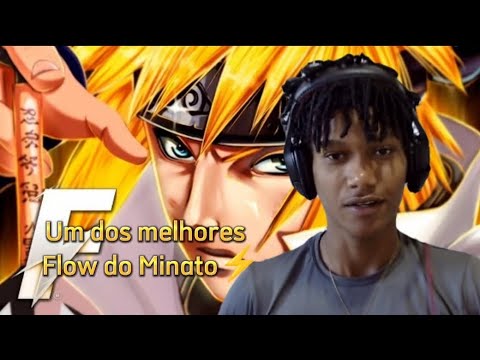 React- (RELÂMPAGO AMARELO DE KONOHA)Flow Minato ⚡(Naruto) VELOCIDADE TOTAL | flash beats