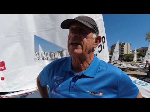 2019 Laser Master Europeans - Interviewing Miguel Alvarez ESP