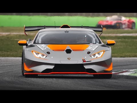 [3D Binaural Audio] GTs & Prototype Cars Testing at Monza Circuit!