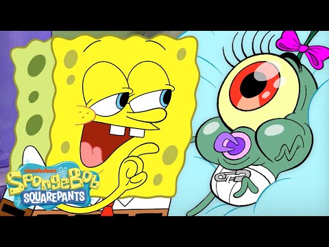 Plankton Joins SpongeBob's Family! 👁️🧽 | Full Scene | @SpongeBobOfficial