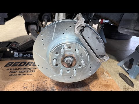 How To Replace Brake Pads And Rotors On A 2021 Ram 1500 Using Powerstop Extreme Z36