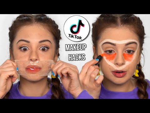 Testing VIRAL TIKTOK MAKEUP HACKS - Part 3