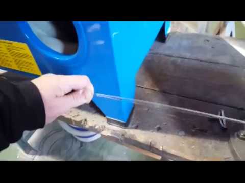 105 Flitzer old way of straitening piano wires aircraft construction building wood avion  aviation