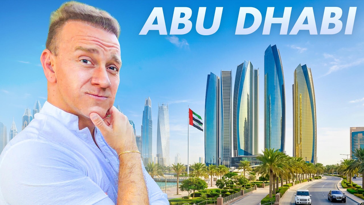 La CIUDAD MÁS RICA que DUBAI en EMIRATOS: Abu Dhabi