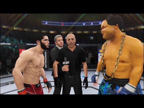 Islam Makhachev vs. Happy Buddha - EA Sports UFC 4 - Eagle Fights 🦅