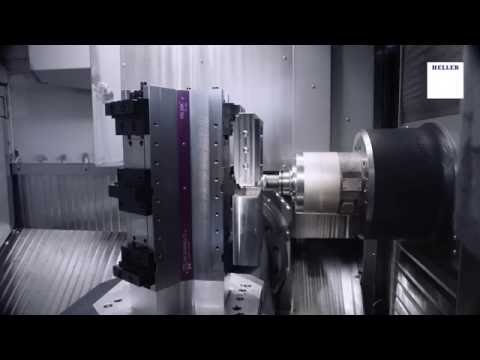 High-performance cutting from 6 sides on HELLER HF 3500