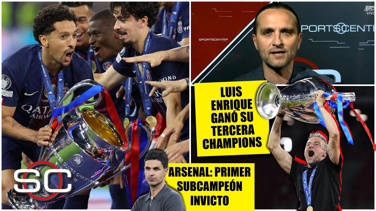 PSG retuvo CORONA de CHAMPIONS y selló su rol como NUEVA DINASTÍA del futbol europeo | SportsCenter