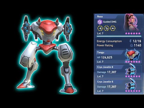 TENGU with Cryo Javelin 6 , Mech Arena