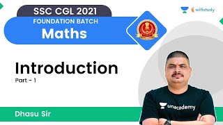 Introduction | Foundation Batch | Part-1 | SSC CGL 2021 | wifistudy | Dalbir Nagar