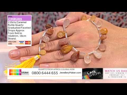 JewelleryMaker (The Late Show) LIVE 01/09/2015