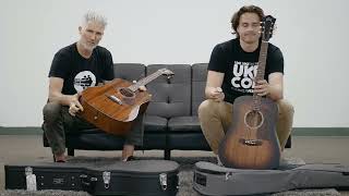 Video thumbnail for Guild D-20 vs D-120 Acoustic Guitar Comparison Review by Terry Carter Music Store