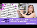 Flute Etude #1 from Taffanel & Gaubert 24 Progressive Studies