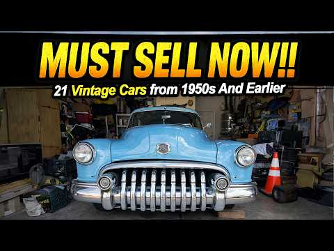 Thumbnail for Must Sell Now! 21 Vintage Cars from 1950s And Earlier For Cheapest! by GAZ, Chevrolet, Oldsmobile, video, Mercedes-Benz, Car, Vehicle, Van, Sedans, Ford Custom, vide