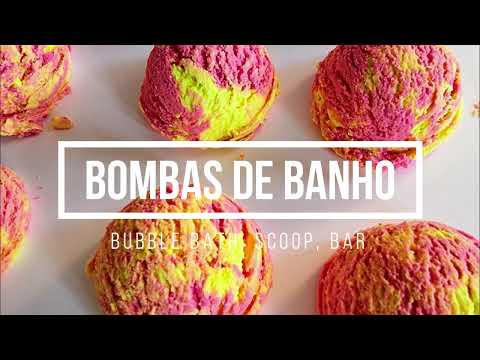 Bombas de Banho - Sabonete Artesanal Cold Process