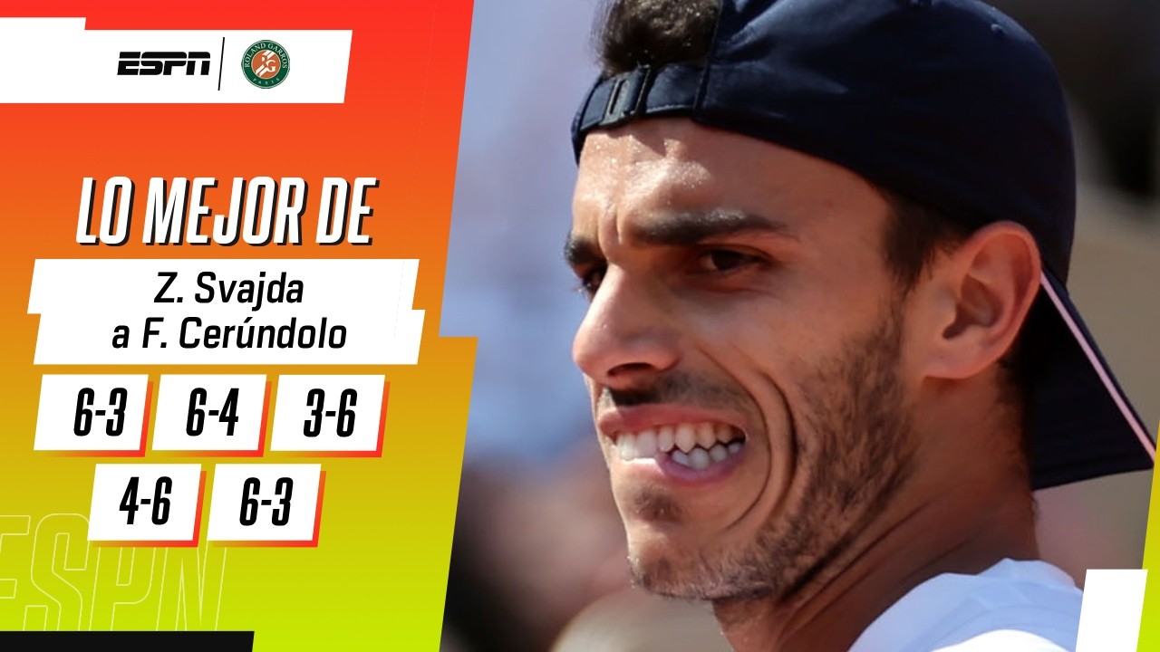 FRAN CERÚNDOLO PERDIÓ UNA CHANCE ENORME Y QUEDÓ AFUERA DE ROLAND GARROS | RESUMEN