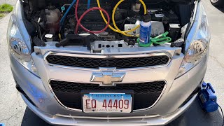 A/C Expansion Valve Diagnosis - 2014 Chevrolet Spark Warm A/C - Part 1