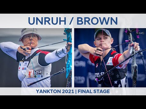 Lisa Unruh v Mackenzie Brown – recurve women quarterfinal | Yankton 2021 World Cup Final