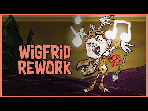 NEW Wigfrid Rework - Battlesongs, New Lore & More! (Don't Starve Together Character Rework)