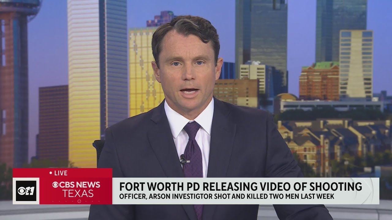Fort Worth Police release bodycam video of deadly shooting involving an officer and firefighter